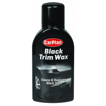 CARPLAN BLACK TRIM WAX 375ML