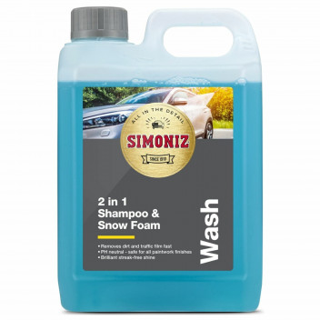 SIMONIZ 2 IN 1 SHAMPOO AND SNOW FOAM 2L