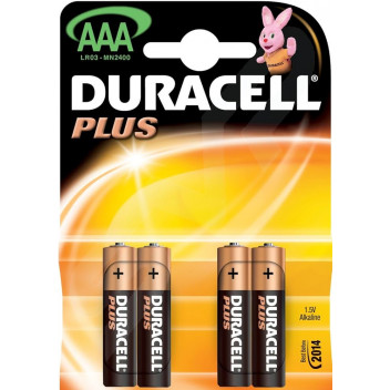 PLUS POWER ALKALINE AAA 4PK