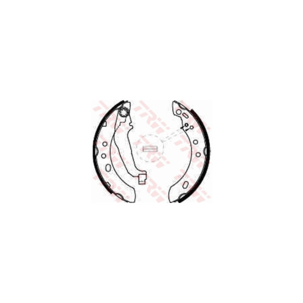 TRW BRAKE SHOE SET Z (Rear) image