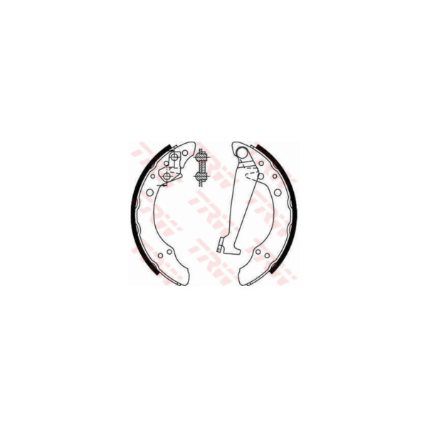 TRW BRAKE SHOE SET (Rear) image