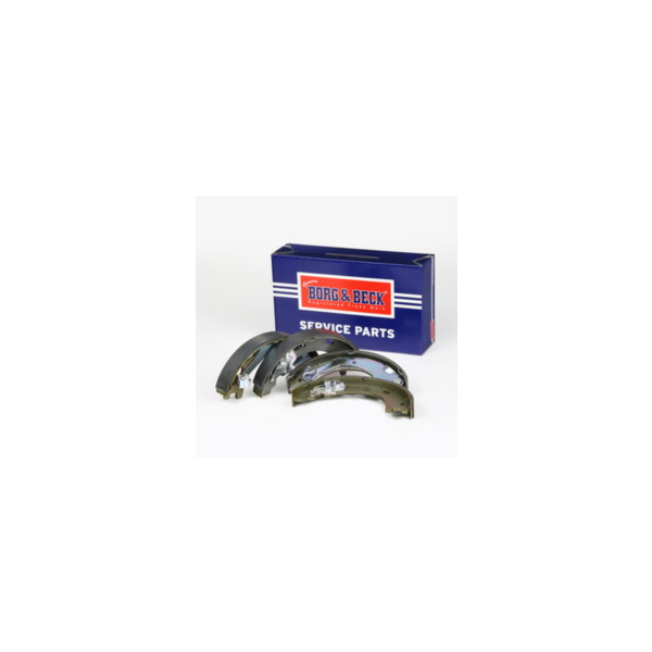 Borg & Beck BRAKE SHOES (Rear Left Hand+Right Hand) image