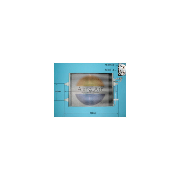 Auto Air A/C CONDENSER image