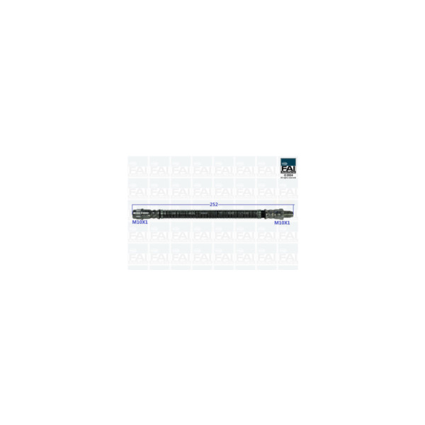 FAI Pro BRAKE HOSE REAR L/R (Rear Left Hand+Right Hand) image