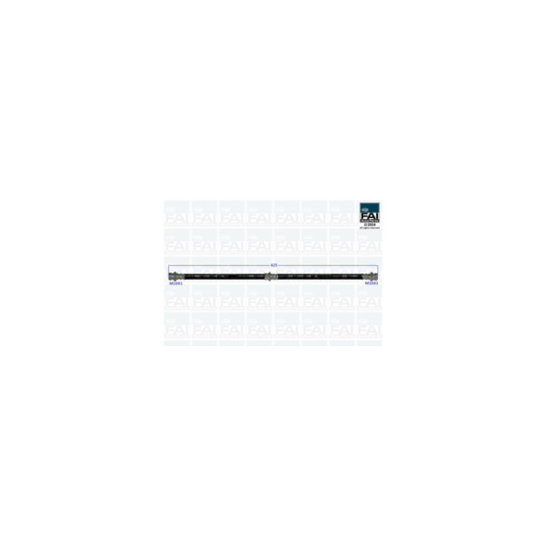 FAI Pro BRAKE HOSE FRONT L/R (Front Left Hand+Right Hand) image