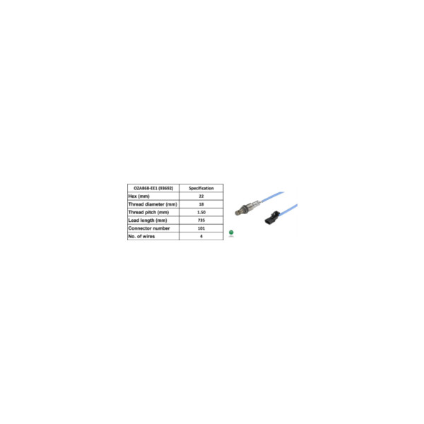 NTK 93692 LAMBDA SENSOR (Front, Rear) image