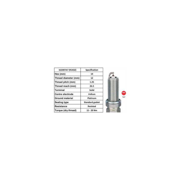 NGK 91432 NGK SPARK PLUG image