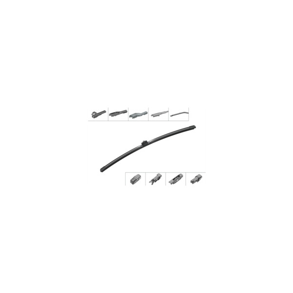 Bosch 3397006833 WIPER BLADE SINGLE (Front Drivers Side, Front Passengers Side) image
