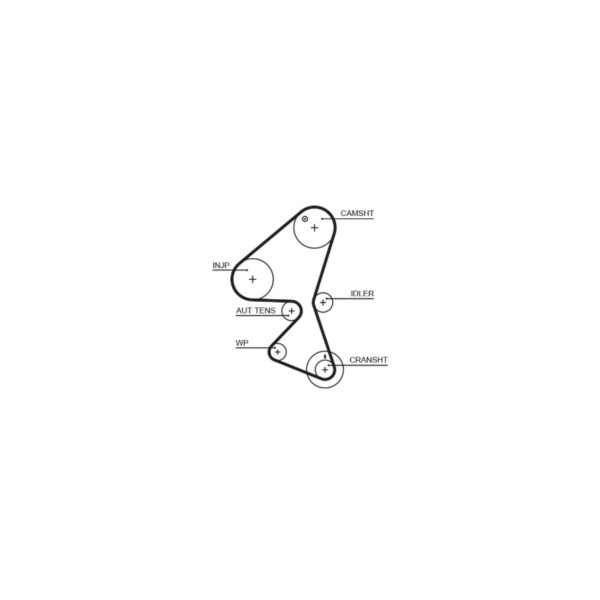 Gates TIMING BELT image