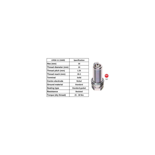 NGK 1669 NGK SPARK PLUG image