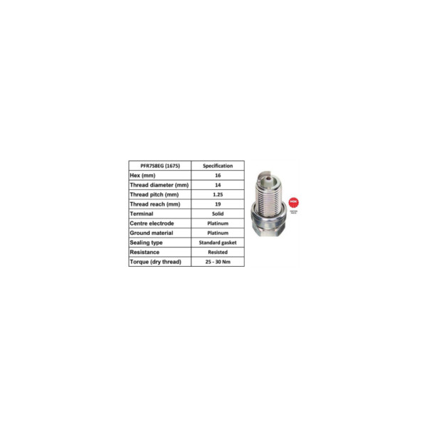 NGK 1675 NGK SPARK PLUG image