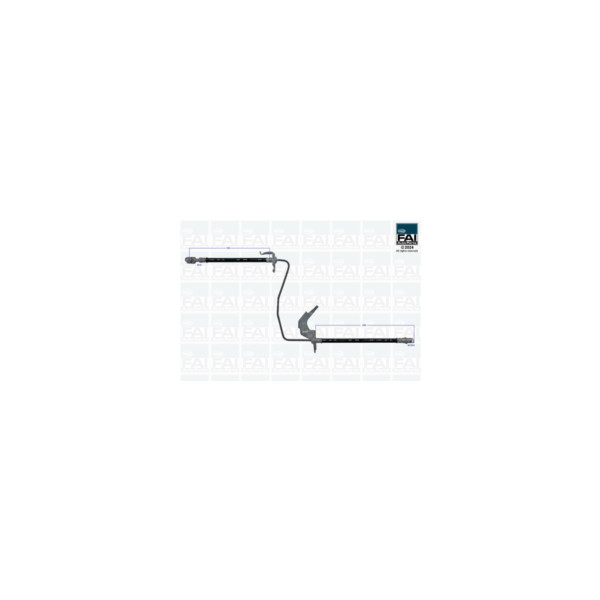 FAI Pro BRAKE HOSE REAR LH (Rear Left Hand) image