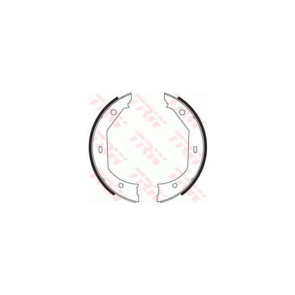 TRW BRAKE SHOE SET (Rear) image