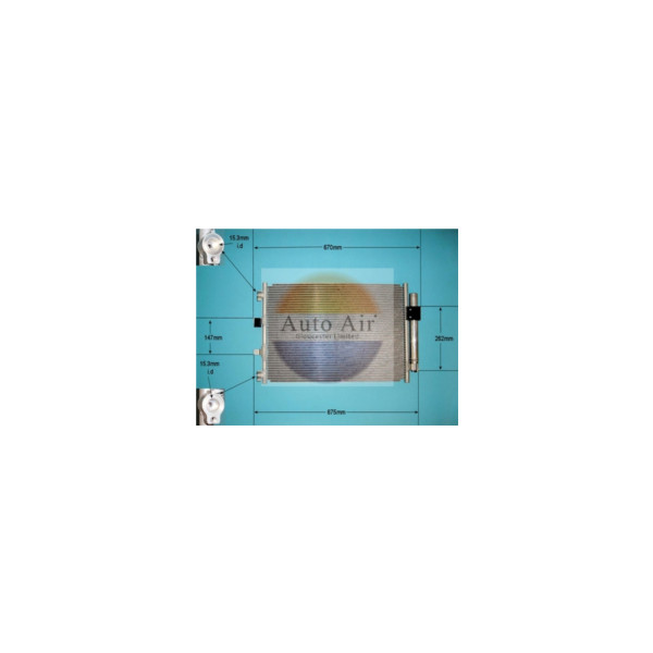 Auto Air A/C CONDENSER image