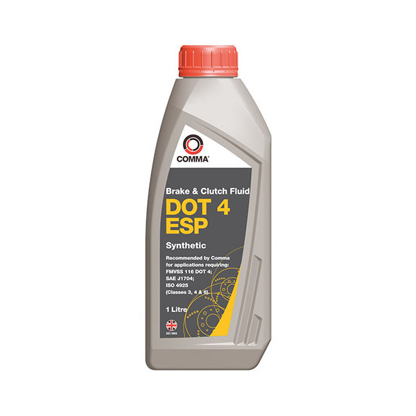 Comma DOT 4 ESP BRAKE FLUID 1LT image