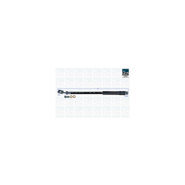 FAI Pro BRAKE HOSE REAR L/R (Rear Left Hand+Right Hand) image