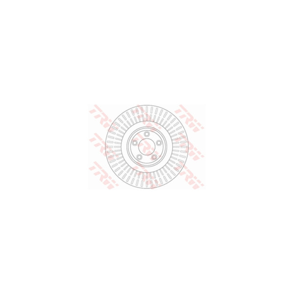 TRW BRAKE DISC SINGLE (Front) image