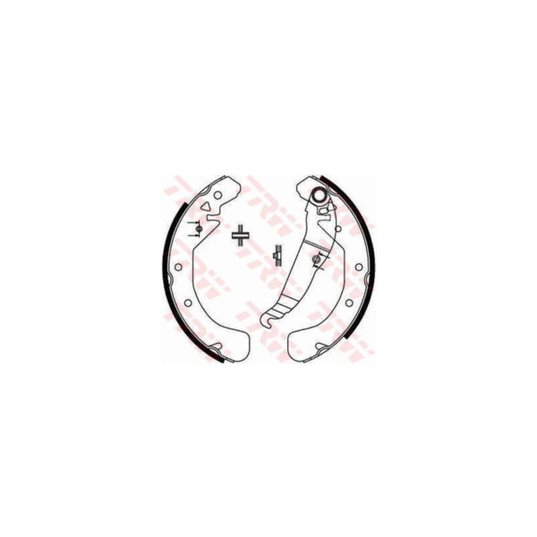 TRW BRAKE SHOE SET Z (Rear) image