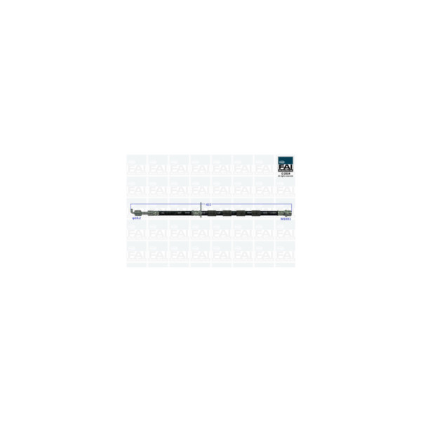 FAI Pro BRAKE HOSE FRONT RH (Front Right Hand) image