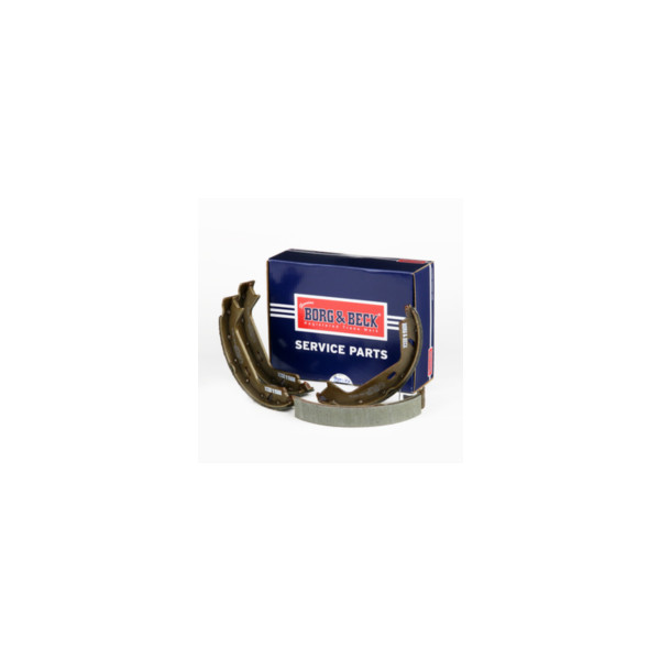 Borg & Beck BRAKE SHOES (Rear Left Hand+Right Hand) image
