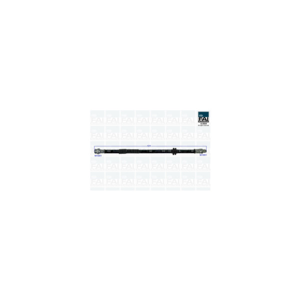 FAI Pro BRAKE HOSE FRONT L/R (Front Left Hand+Right Hand) image