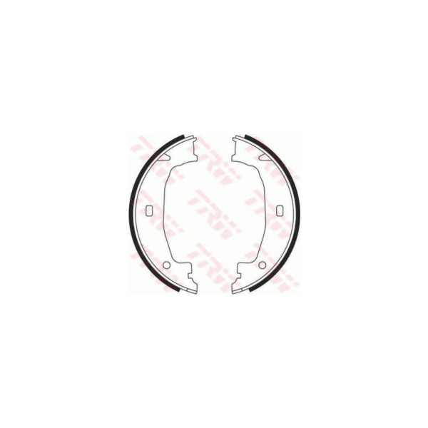 TRW BRAKE SHOE SET (Rear) image