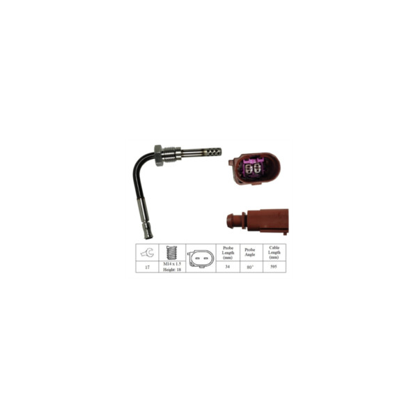 Lucas 27067 EXHAUST GAS TEMP SENSOR image