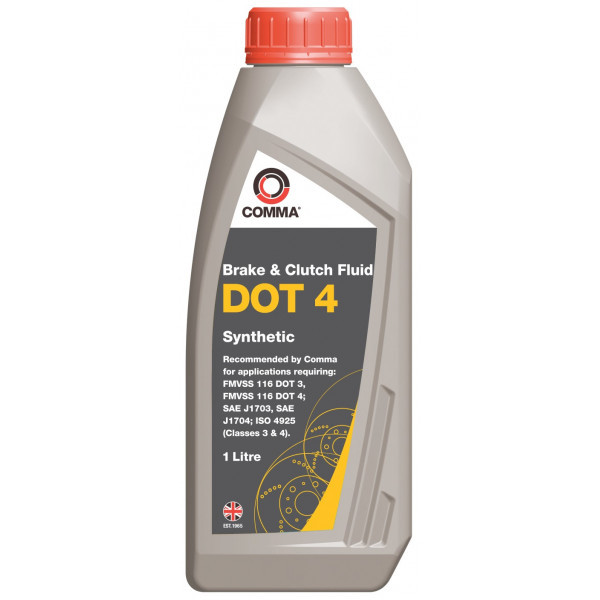Comma 1L DOT 4 BRAKE FLUID image