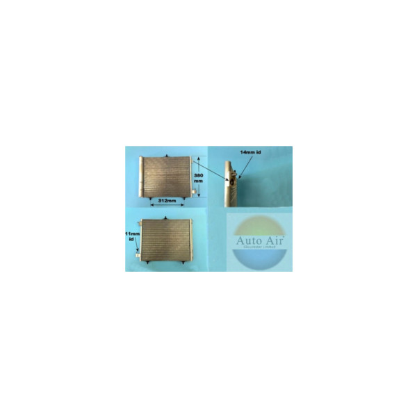 Auto Air A/C CONDENSER image