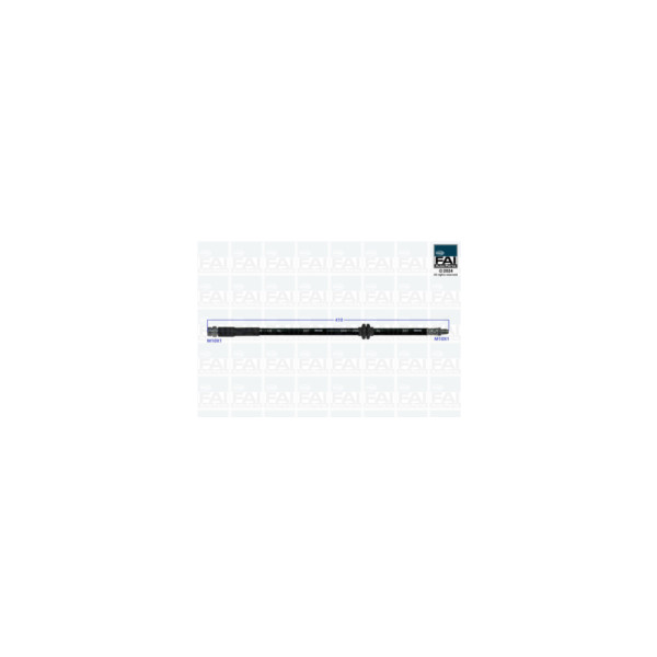 FAI Pro BRAKE HOSE REAR L/R (Rear Left Hand+Right Hand) image