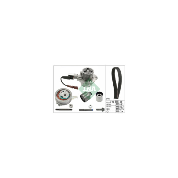 INA TIMING BELT KIT W/ WATERPUMP image