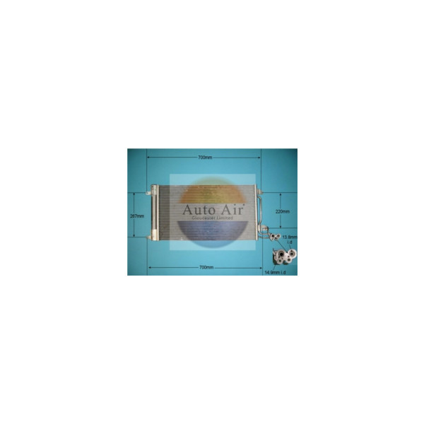 Auto Air A/C CONDENSER image