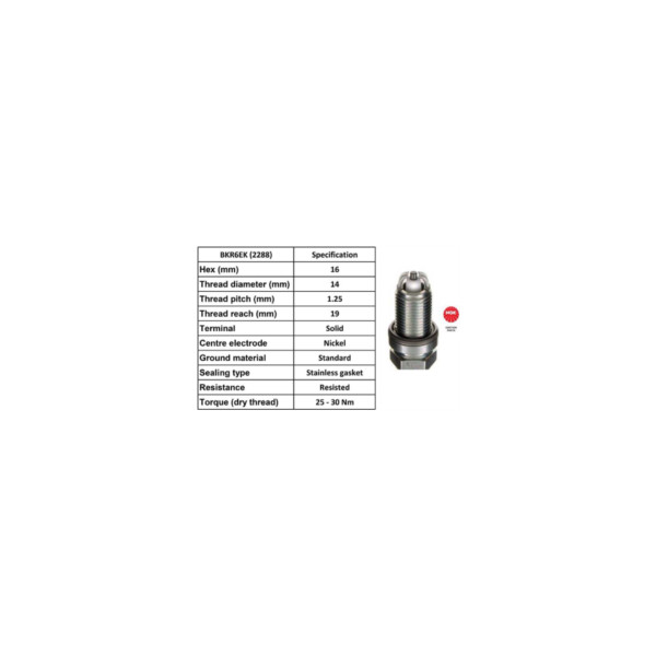 NGK 2288 NGK SPARK PLUG image