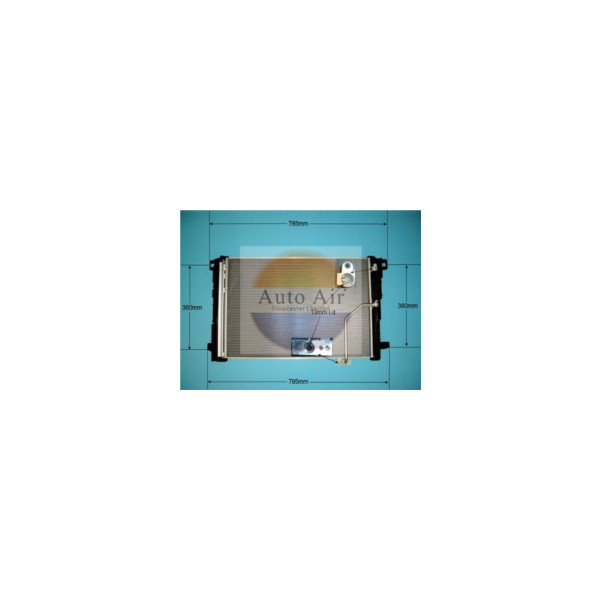 Auto Air A/C CONDENSER image
