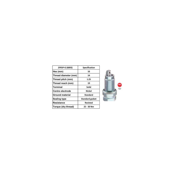 NGK 6893 NGK SPARK PLUG image