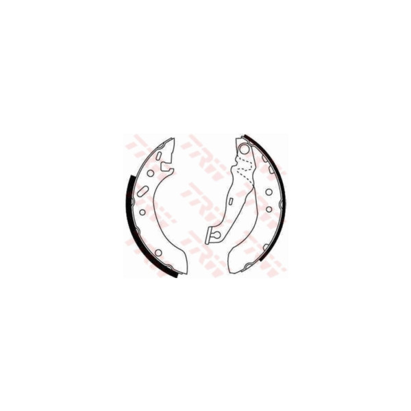 TRW BRAKE SHOE SET Z (Rear) image