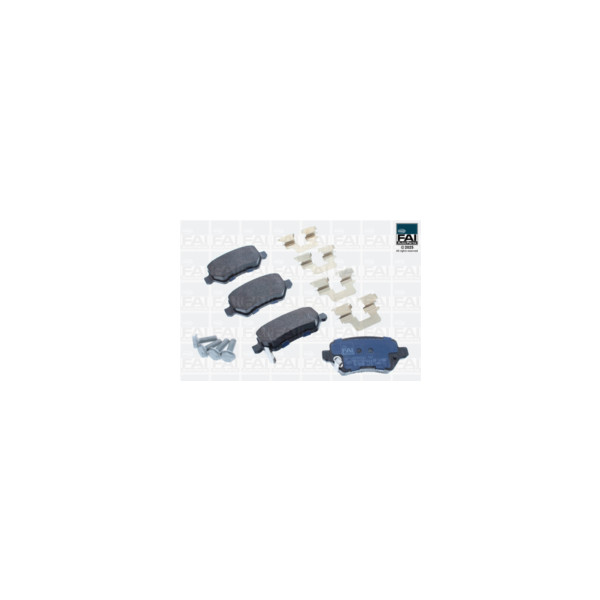 FAI Pro 1777 BRAKE PAD SET (Rear) image