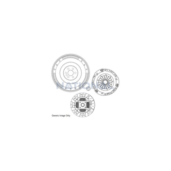 National CLUTCH CONVERSION KIT NEW 3 PIECE image