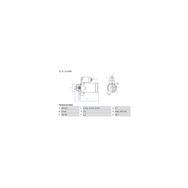 Bosch STARTER image