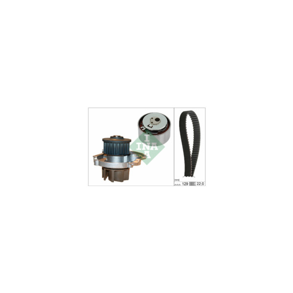 INA TIMING BELT KIT W/ WATERPUMP image