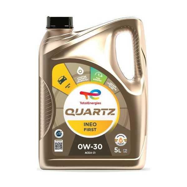 Total 5L QUARTZ INEO FIRST 0W30 image