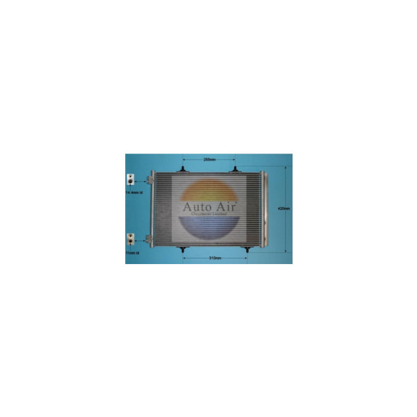 Auto Air A/C CONDENSER image