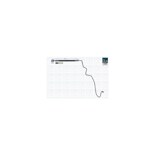 FAI Pro BRAKE HOSE REAR LH (Rear Left Hand) image