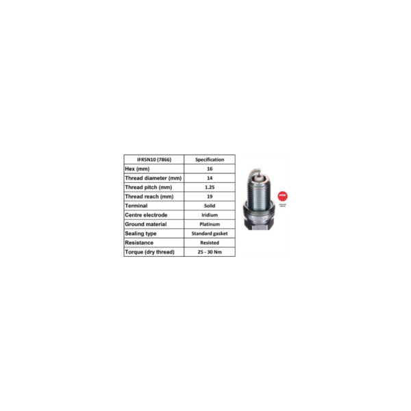 NGK 7866 NGK SPARK PLUG image